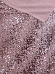 Miękki cekin na welurze 👗 materiał na dekoracje róż ✂YardTkaniny✂