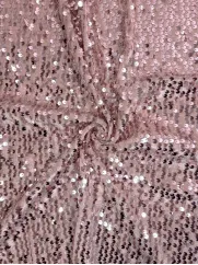 Miękki cekin na welurze 👗 materiał na dekoracje róż ✂YardTkaniny✂