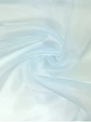 Organza 👗 tkanina dekoracyjna na sukienkę błękit ✂YardTkaniny✂