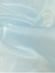Organza 👗 tkanina dekoracyjna na sukienkę błękit ✂YardTkaniny✂