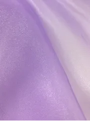 Organza 👗 tkanina dekoracyjna na sukienkę lawenda ✂YardTkaniny✂
