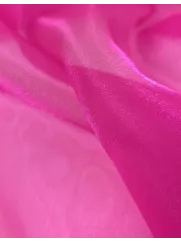 Organza 👗 tkanina dekoracyjna na sukienkę fuksja ✂YardTkaniny✂