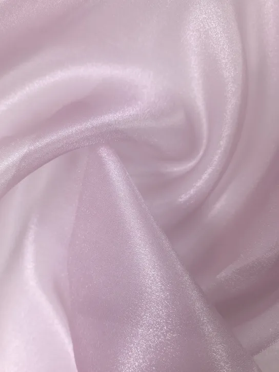 Organza 👗 tkanina dekoracyjna na sukinkę pudrowy róż ✂YardTkaniny✂