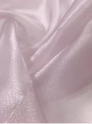 Organza 👗 tkanina dekoracyjna na sukinkę pudrowy róż ✂YardTkaniny✂