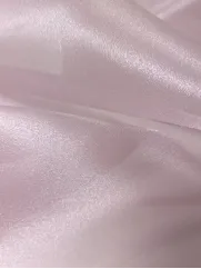Organza 👗 tkanina dekoracyjna na sukinkę pudrowy róż ✂YardTkaniny✂