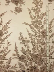 Koronka na wesele 👗 w kwiaty na sukienkę elegancką ✂ YardTkaniny ✂