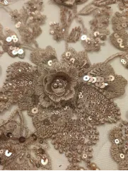 Koronka na wesele 👗 w kwiaty na sukienkę elegancką ✂ YardTkaniny ✂