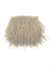 Strusia pióra 👗 dodatek do sukienki wieczorowej ✂ YardTkaniny ✂