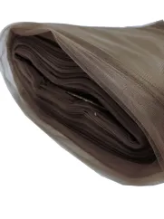TIUL miękki - ciemny brąz BELKA 3m X 50m