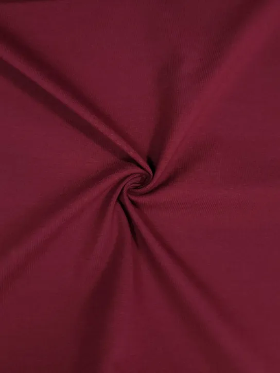 Dzianina Jersey 👗 materiał na dresy legginsy bordo ✂ YardTkaniny ✂