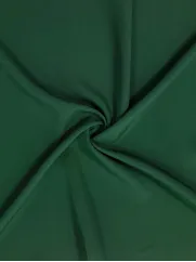 Delikatna krepa - butelkowa zieleń