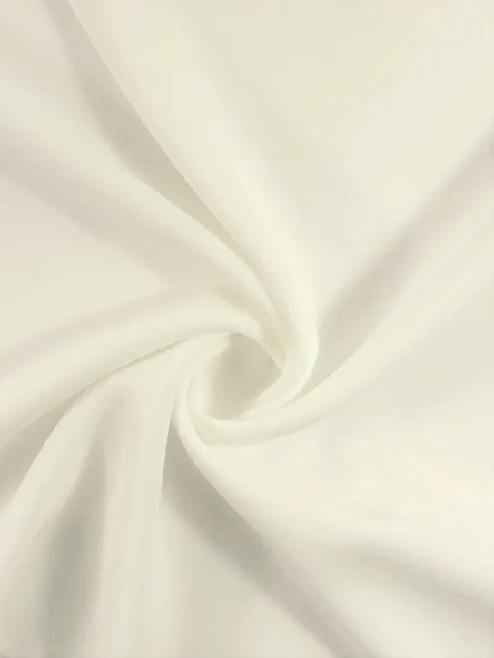 Merino Żorżeta 👗ecru materiał na sukienki spódnice ✂ YardTkaniny ✂