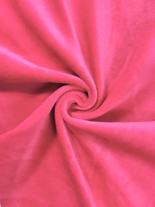 Welur Soft👗 inspirująca róż dzianina na dres  ✂ YardTkaniny ✂