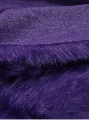 Sztuczne futro👗  futerko na brode fursuit fiolet  ✂ YardTkaniny ✂