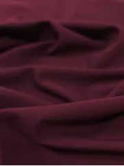 Dzianina Tencel 👗 materiał naturalny z lycrą bordowy ✂ YardTkaniny ✂