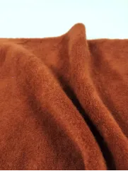 Alpaka 👗 rudo brązowy materiał na płaszcz ✂ YardTkaniny ✂