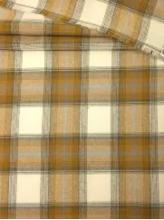 Flanela bawełniana 👗 ciepły materiał na koszule ✂ YardTkaniny ✂