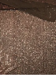 Cekin Prosty 👗 złote cekiny na elastycznej siatce ✂ YardTkaniny ✂