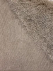 Sztuczne futro👗 na brode fursuit czekoladowy brąz ✂ YardTkaniny ✂