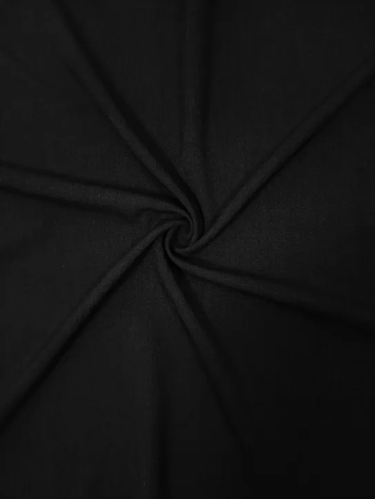 Maletiał len 👗 tkanina lniana na dekolacje stoły czarny ✂YardTkaniny✂