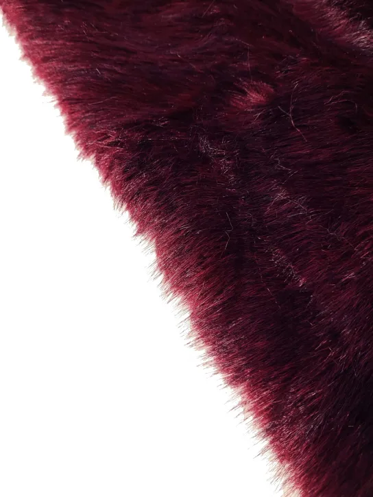Sztuczne futro👗 na brode fursuit czekoladowy brąz ✂ YardTkaniny ✂