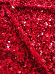 Miękki cekin na welurze 👗 złoty materiał na ścianki ✂ YardTkaniny ✂