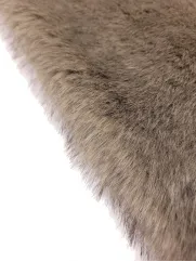 Sztuczne futro👗 na brode fursuit czekoladowy brąz ✂ YardTkaniny ✂