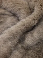 Sztuczne futro👗 na brode fursuit czekoladowy brąz ✂ YardTkaniny ✂