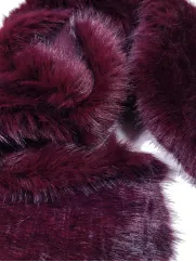 Sztuczne futro👗 na brode fursuit czekoladowy brąz ✂ YardTkaniny ✂