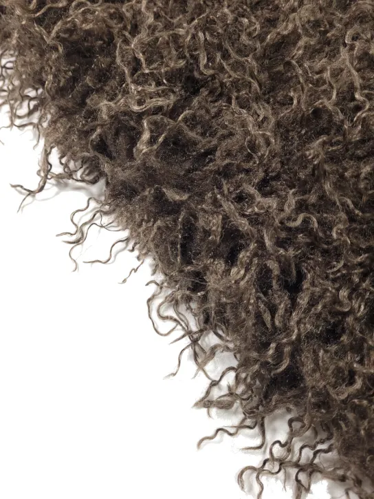Sztuczne futro👗 na brode fursuit czekoladowy brąz ✂ YardTkaniny ✂