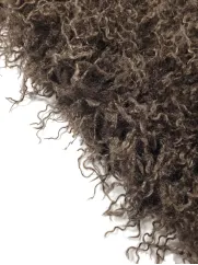 Sztuczne futro👗 na brode fursuit czekoladowy brąz ✂ YardTkaniny ✂