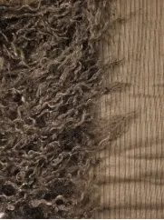 Sztuczne futro👗 na brode fursuit czekoladowy brąz ✂ YardTkaniny ✂