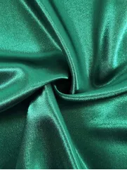 Żorżeto Atłas 👗 dekoracyjna tkanina szmarag na obrus ✂ YardTkaniny ✂