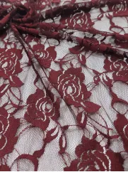 Koronka 👗 gipiura czarna w kwiaty na sukienkę ✂ YardTkaniny ✂
