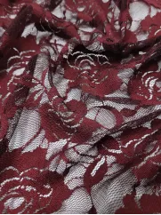 Koronka 👗 gipiura czarna w kwiaty na sukienkę ✂ YardTkaniny ✂