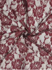 Koronka 👗 gipiura czarna w kwiaty na sukienkę ✂ YardTkaniny ✂