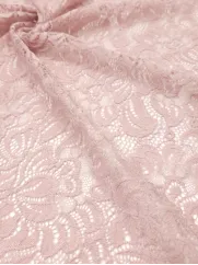 Koronka 👗 gipiura różowa w kwiaty na sukienkę ✂ YardTkaniny ✂