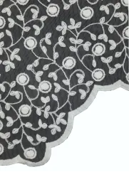 Koronka 👗drobne kwiatki na sukienkę komunijną ecru ✂ YardTkaniny ✂