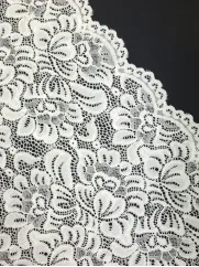 Koronka 👗 gipiura ecru w kwiaty na sukienkę ✂ YardTkaniny ✂
