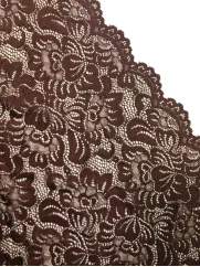 Koronka 👗 gipiura brązowa w kwiaty na sukienkę ✂ YardTkaniny ✂