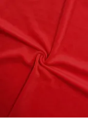 Welur Soft👗 intensywna czerwień dzianina na dres ✂ YardTkaniny ✂