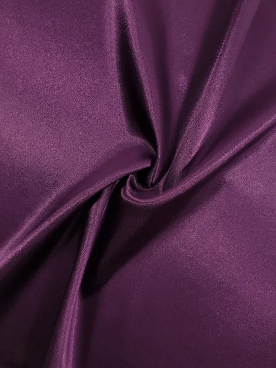 Satyna 👗 tkanina na wizytową sukienkę fiolet adwent ✂ YardTkaniny ✂