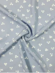 Tkanina wiskoza 👗 na sukienkę materiał w kwiatki ✂ YardTkaniny ✂