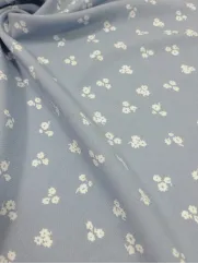 Tkanina wiskoza 👗 na sukienkę materiał w kwiatki ✂ YardTkaniny ✂