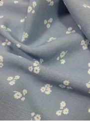 Tkanina wiskoza 👗 na sukienkę materiał w kwiatki ✂ YardTkaniny ✂