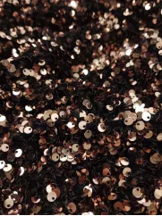 Miękki cekin na welurze 👗 materiał na dekoracje turkus ✂YardTkaniny✂
