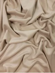 Welur soft 👗 piaskowy beż mięciutki welur na dres ✂ YardTkaniny ✂