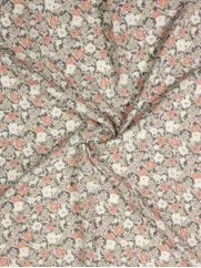 Tkanina wiskoza 👗 na sukienkę materiał w kwiatki ✂ YardTkaniny ✂