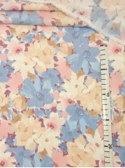 Tkanina wiskoza 👗 na sukienkę materiał w kwiatki ✂ YardTkaniny ✂