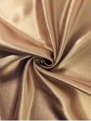 Żorżeto Atłas 👗 dekoracyjna tkanina cappuccino ✂ YardTkaniny ✂